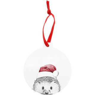Hedgehog 4" Ceramic Ornament
