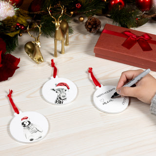 Penguin 4" Ceramic Ornament