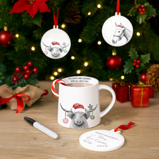 Udderly Holiday 17 oz Mug