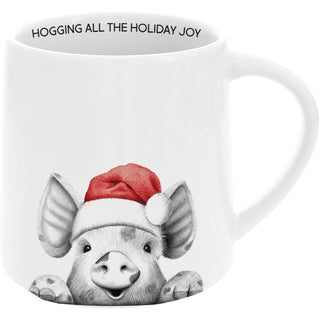 Hogging Holiday 17 oz Mug