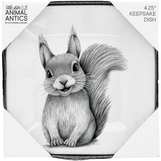 Squirrel 4.25" Keepsake Dish