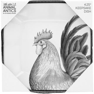 Rooster 4.25" Keepsake Dish