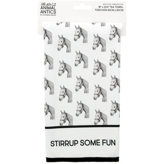 Stirrup Cotton Blend Tea Towel