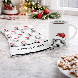 Howl-idays Cotton Blend Tea Towel