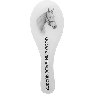 Stirrup 9.25" Glass Spoon Rest