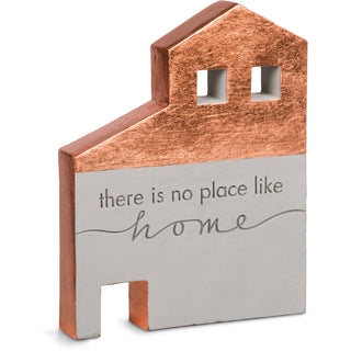 No Place Like Home 6" x 1" x 7.5" Cement House