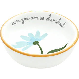 Cherished Mom 2.5" Trinket Dish