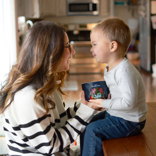 Beautiful Mom 12 oz - 100% Soy Wax Reveal Triple Wick Candle Scent: Tranquility