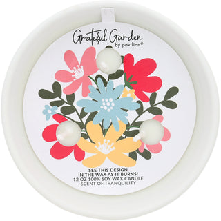 Love You Grandma 12 oz - 100% Soy Wax Reveal Triple Wick Candle Scent: Tranquility