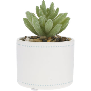 Happy 5" Artificial Potted Plant