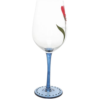 Love You Mom 16 oz Wine Glass