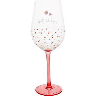 Little Things 16 oz Wine Glass