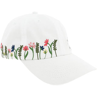 Garden Hair White Adjustable Hat