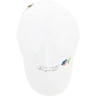 Retired White Adjustable Hat