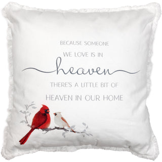 Heaven In Our Home  18" Square Throw Pillow