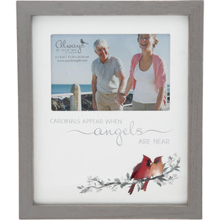 Cardinals Appear 8.5" x 10" Frame (Holds 6" x 4" Photo)