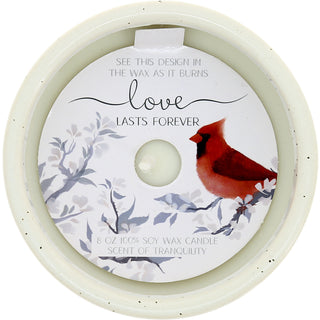 In Loving Memory 8 oz - 100% Soy Wax Reveal Candle Scent: Tranquility