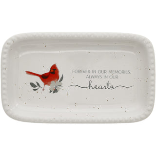 In Our Hearts 5" x 3" Keepsake Dish