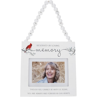 Reserved In Loving Memory Reserved Seat Photo Frame (Holds 6" x 4" Photo)