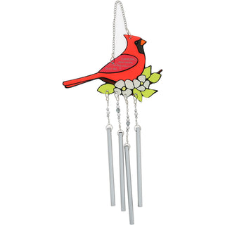 Cardinals Appear 17.5" Wind Chime