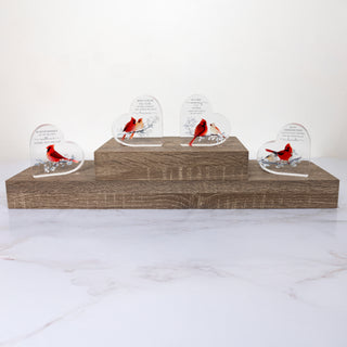 Mother 3.5" Acrylic Heart Plaque