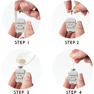 Forever Adjustable Memorial Necklace