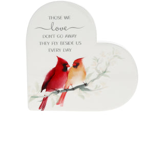 Those We Love 5" Ceramic Heart Plaque