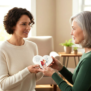 Those We Love 5" Ceramic Heart Plaque