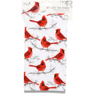 Cardinals Cotton Blend Tea Towel