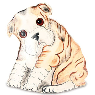 Winston English Bulldog - 7.5" Small Puppy Vase