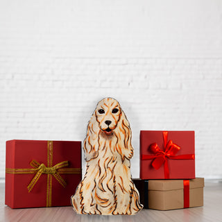 Tanner Cocker Spaniel - 7.5" Small Dog Vase