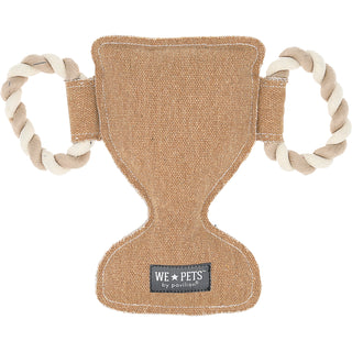 World's Best Dog 11.25" Canvas Dog Toy on Rope