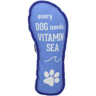 Vitamin Sea 9" Canvas Dog Toy with Rope