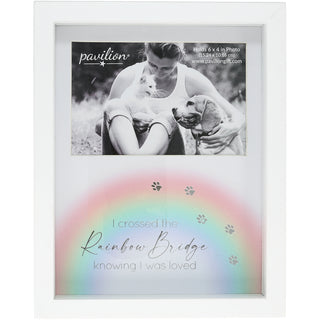 Rainbow Bridge 7.5" x 9.5" Shadow Box Frame (Holds 6" x 4" Photo)