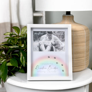 Rainbow Bridge 7.5" x 9.5" Shadow Box Frame (Holds 6" x 4" Photo)