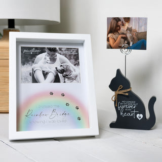 Rainbow Bridge 7.5" x 9.5" Shadow Box Frame (Holds 6" x 4" Photo)