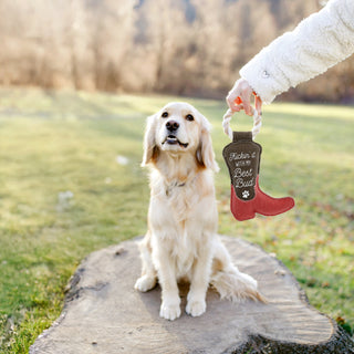 Kickin' It 12.75" Canvas Dog Toy on Rope