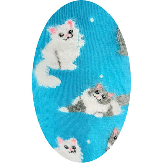 White & Gray Cats Unisex Socks