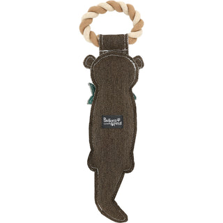 Otterly Great 14.75" Dog Toy on Rope