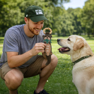 Otterly Great 14.75" Dog Toy on Rope