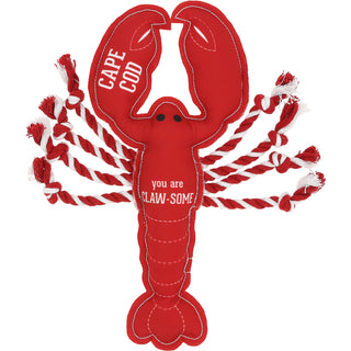 Cape Cod Claw-some 12" Dog Toy on Rope