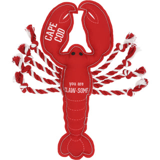 Cape Cod Claw-some 12" Dog Toy on Rope