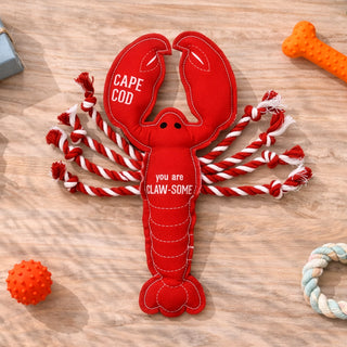 Cape Cod Claw-some 12" Dog Toy on Rope