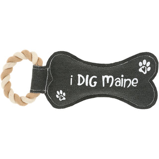 Maine 12" Dog Toy on Rope