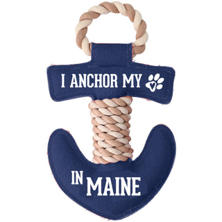 Maine Anchor 12" Dog Toy on Rope