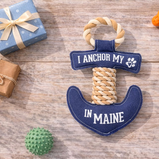 Maine Anchor 12" Dog Toy on Rope
