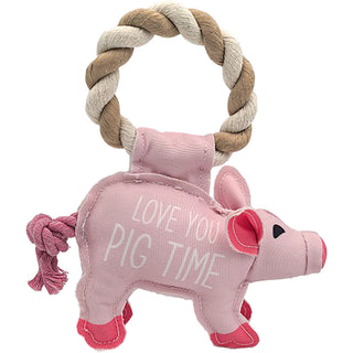 Pig 8.25" Dog Toy