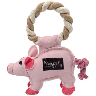 Pig 8.25" Dog Toy