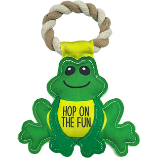 Frog 8.5" Dog Toy