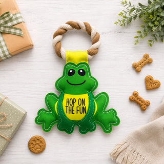 Frog 8.5" Dog Toy